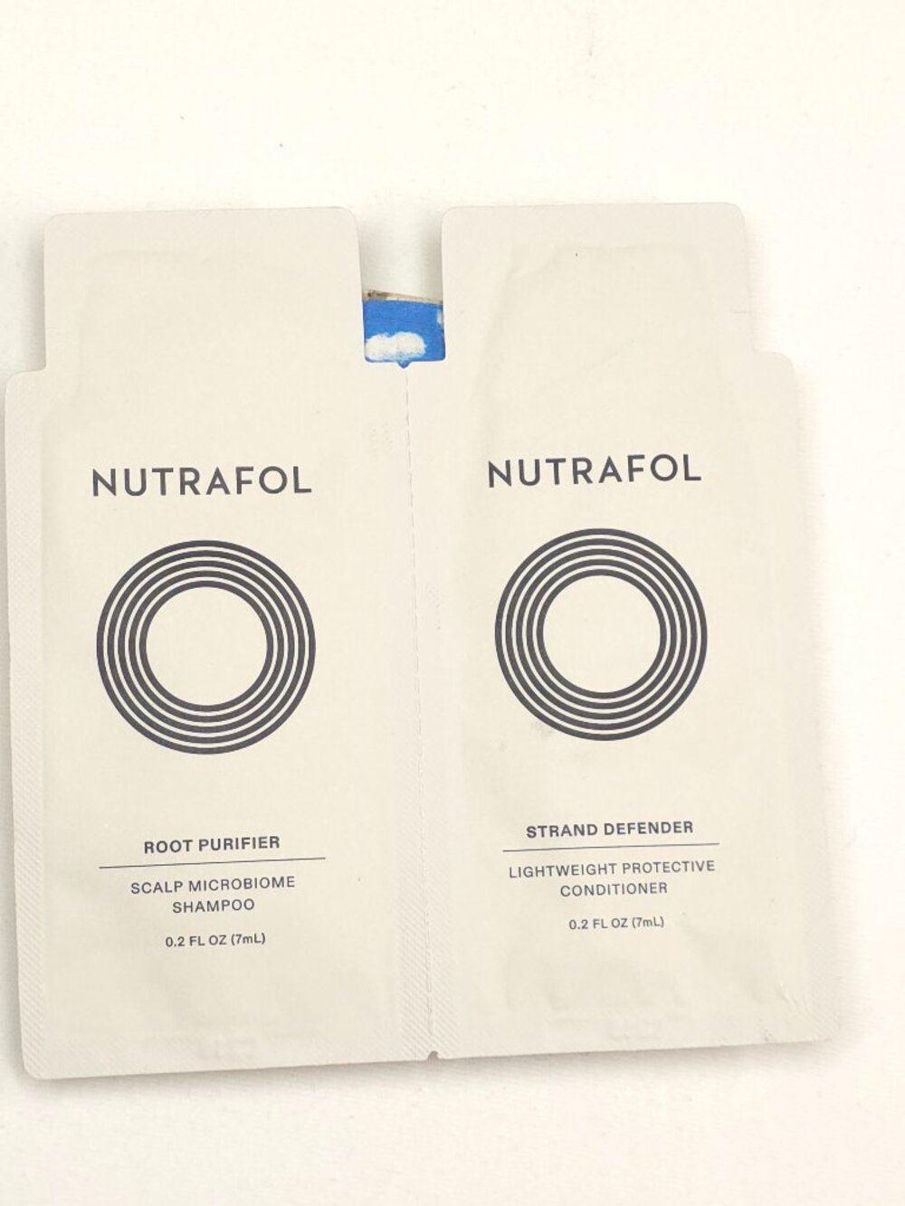 Nutrafol Root Purifier Shampoo & Strand Defender Conditioner - 7ml Each